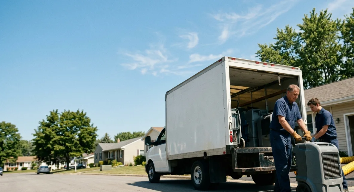 Water Damage Cleanup in Louisburg, KS near me